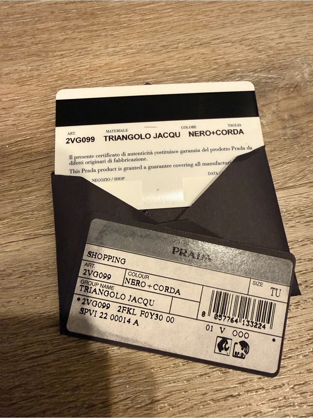 Prada symbole shopper tote bag